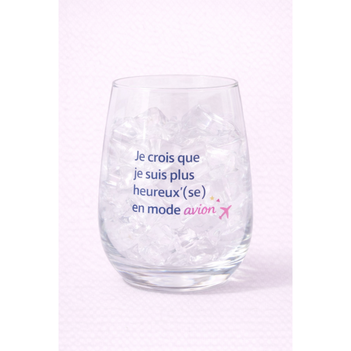 Pack “Mode Avion” – Verre + Gourde